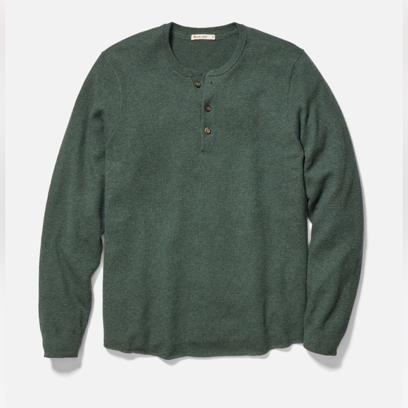 Marine Layer Sweater Henley - M